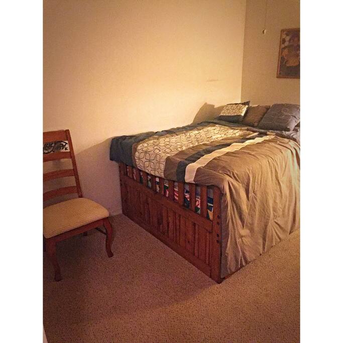 Large comfy bedroom!