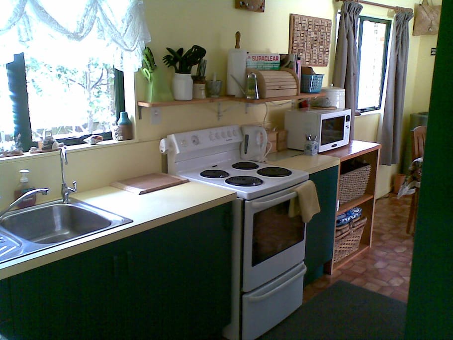 Our fully equipped kitchen.