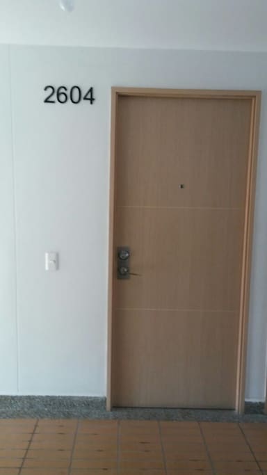 Entrada apt / Entrance