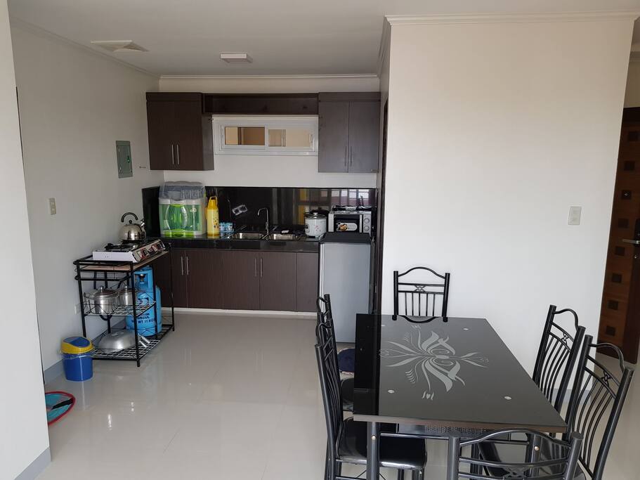 dining and kitchen
