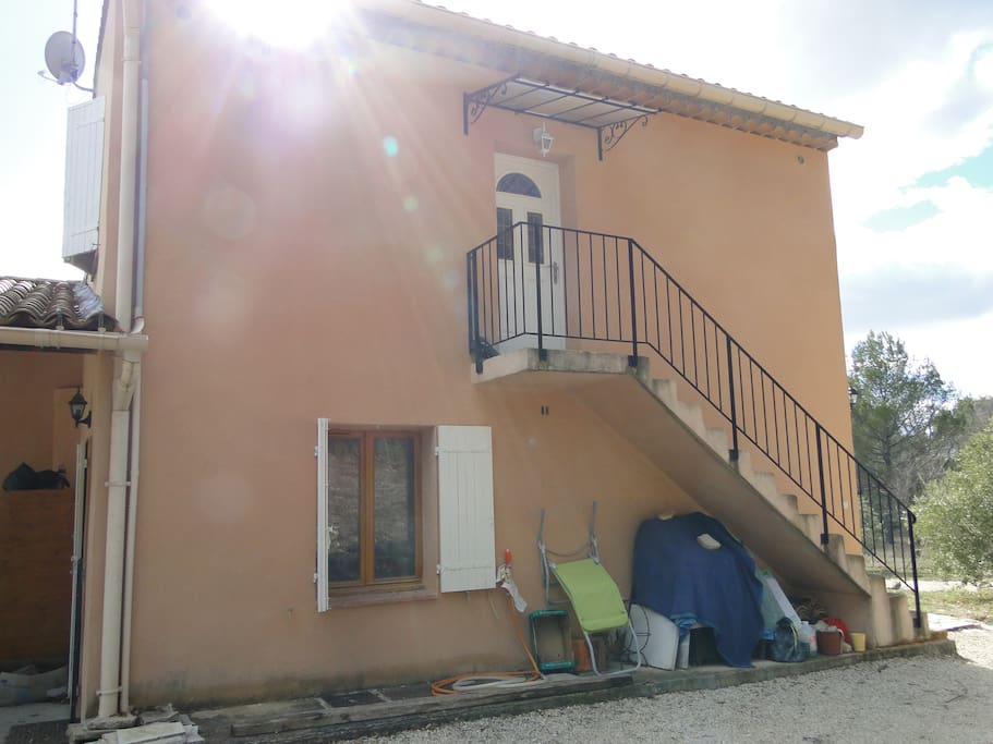 L'entrée de l'appartement
