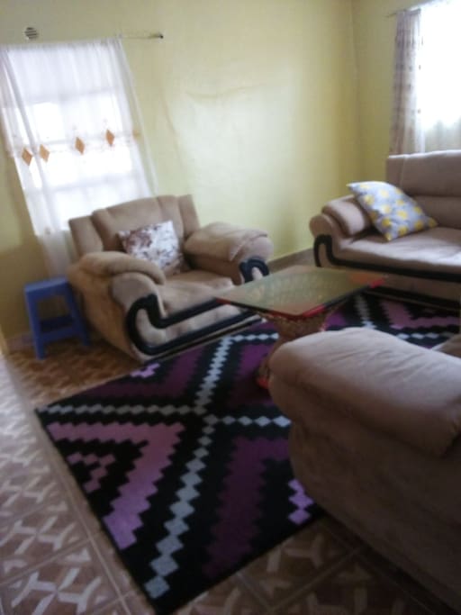 The shared living room.