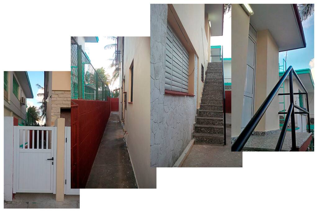 Entrada independiente a la habitación privada