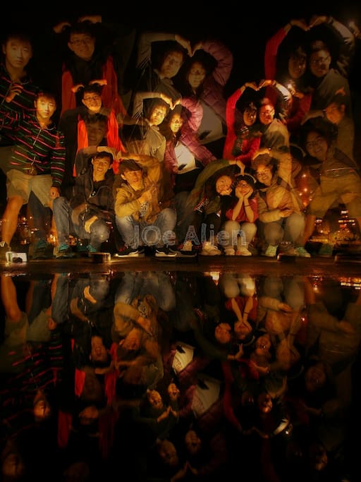夜拍行程時我幫之前來過客人拍的照片“night-shooting“ that the the photo I took for u~