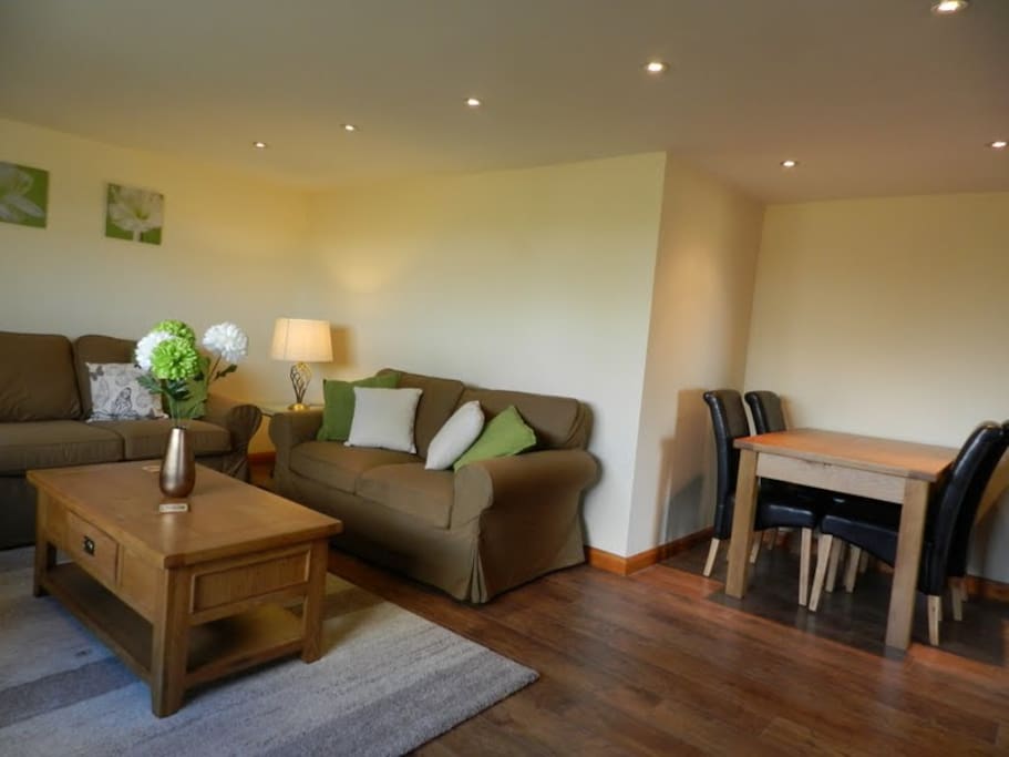 Exmoor Cottage Lounge/dining room