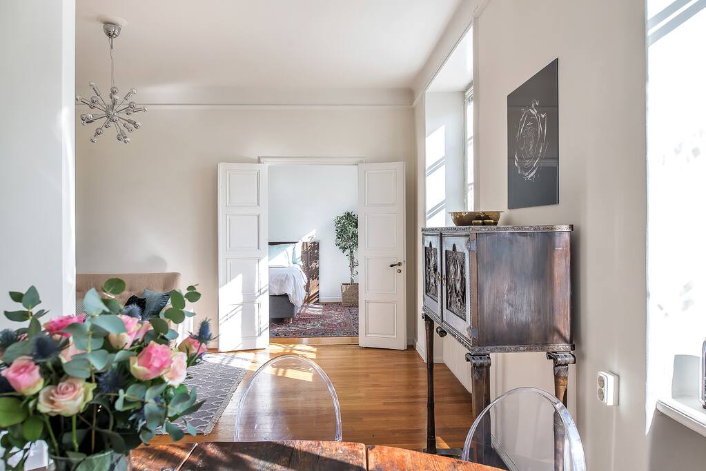 Living room and bedroom