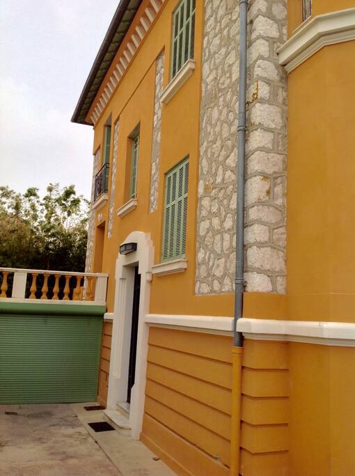 Façade de la maison