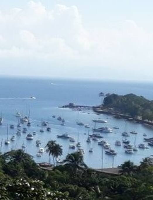 Vista do alto do Engenho Dagua para o norte a 300 metros da casa