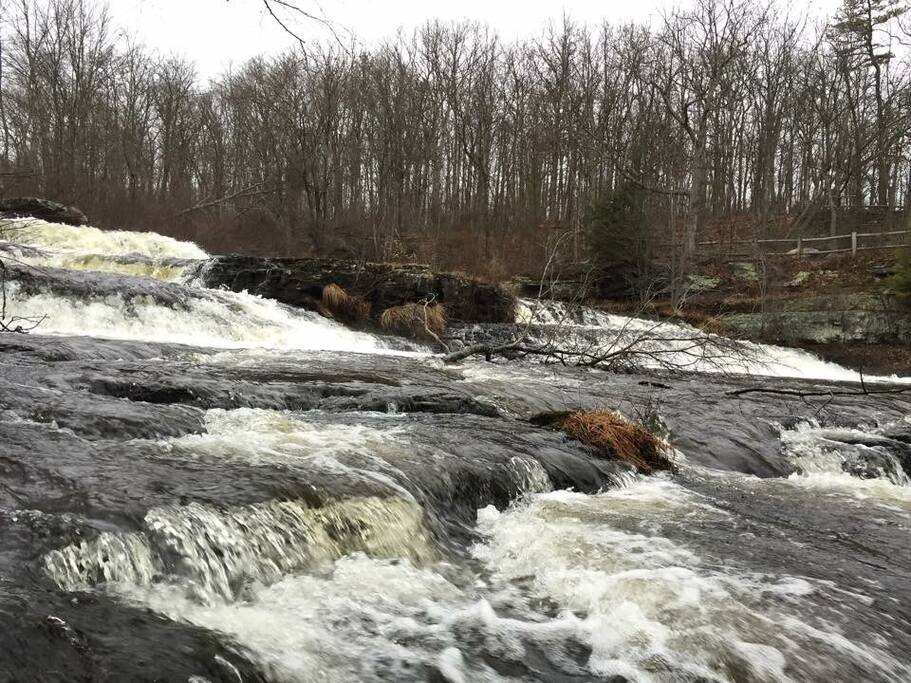 Waterfall near by