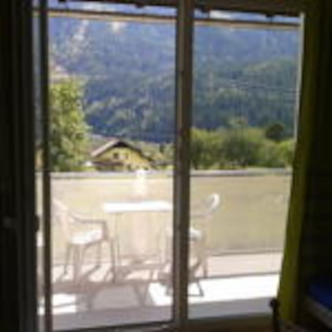 Aussicht aus dem Zimmer