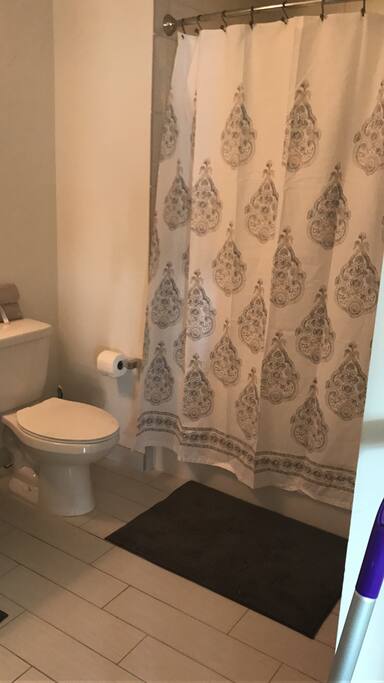 One Bathroom with tub/shower