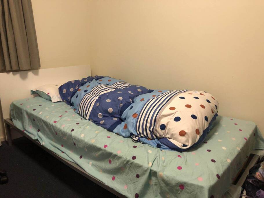 bedroom ,a double bed
