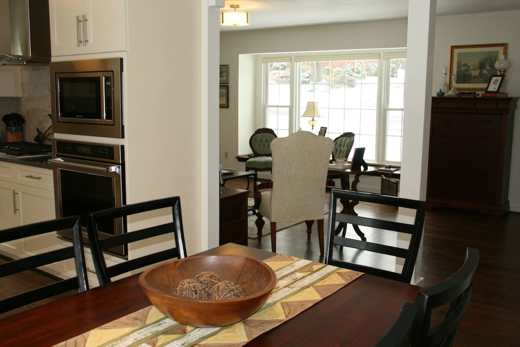Open dining area