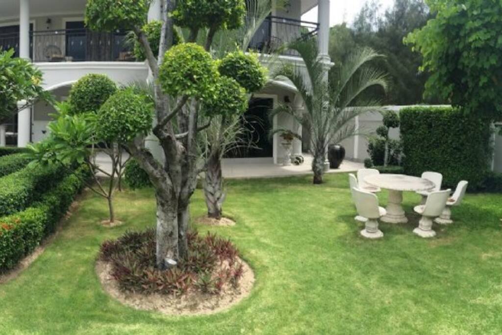 Front lawn