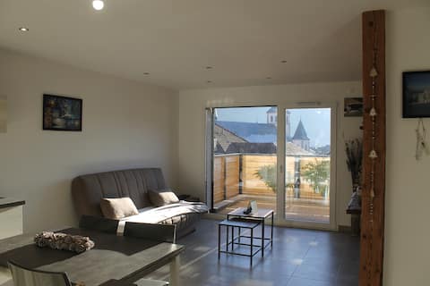 Airbnb performant: Accommodation for 4/6 people in the center of Bresse à La Bresse