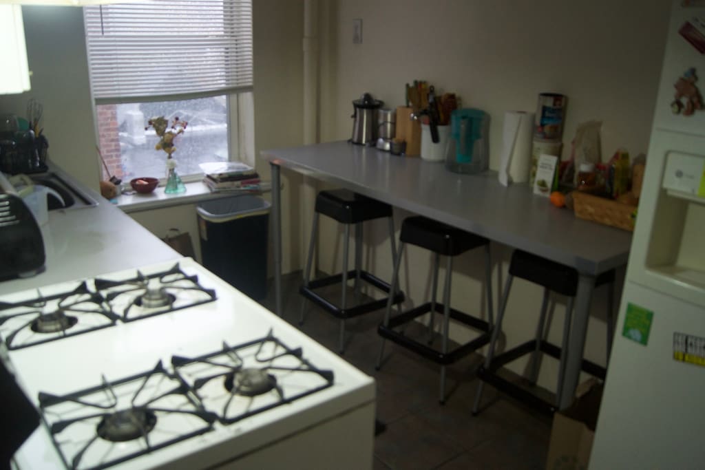 Kitchen, early evening