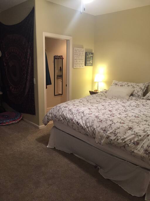 Spacious master bedroom!