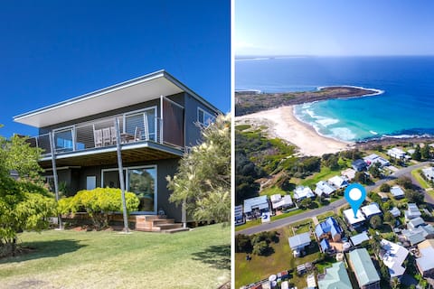 Popular Airbnb listing: Juwin Beach House in Bawley Point