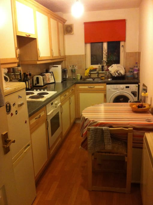 Kitchen - use of washing machine included