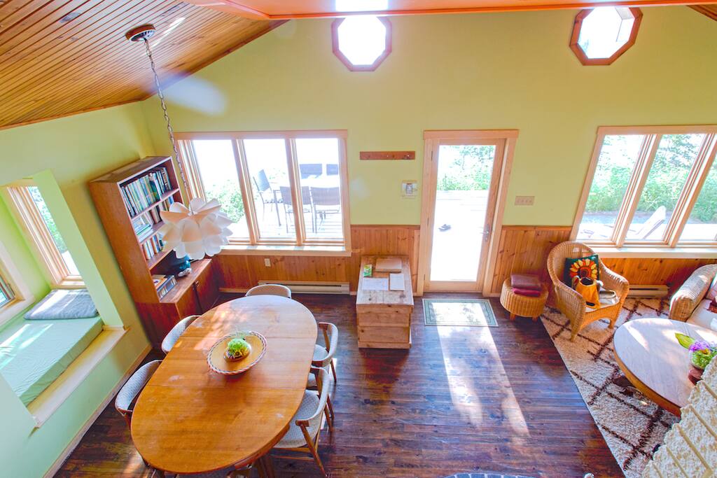 View from upstairs landing