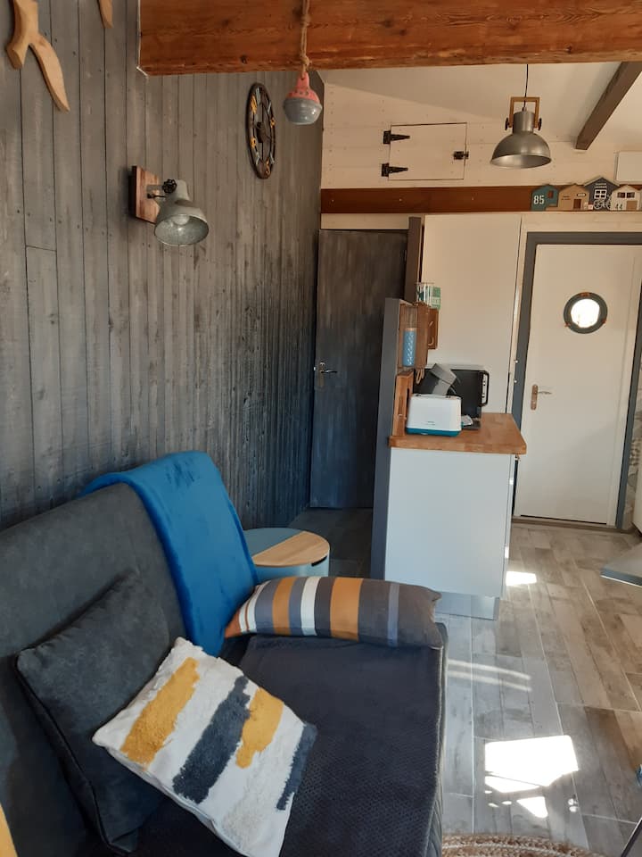 Gite Cabane Subsoli 3étoiles  2/3pers Climatisée - Audenge