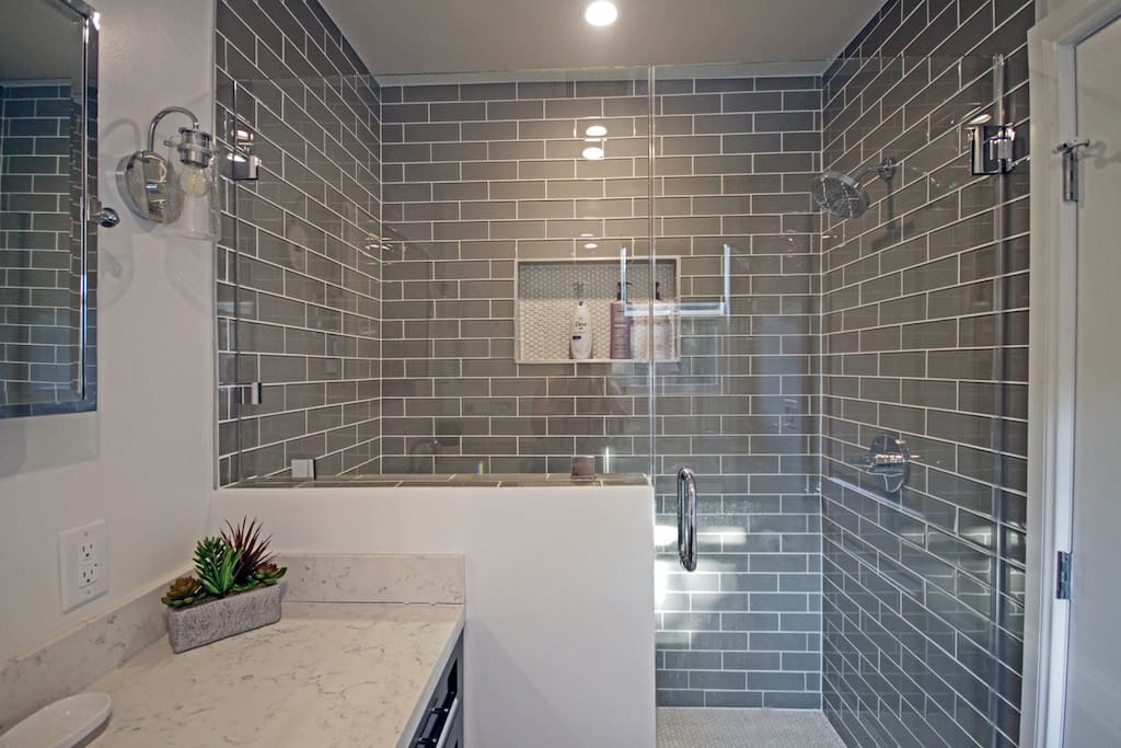 Luxurious spa bathroom