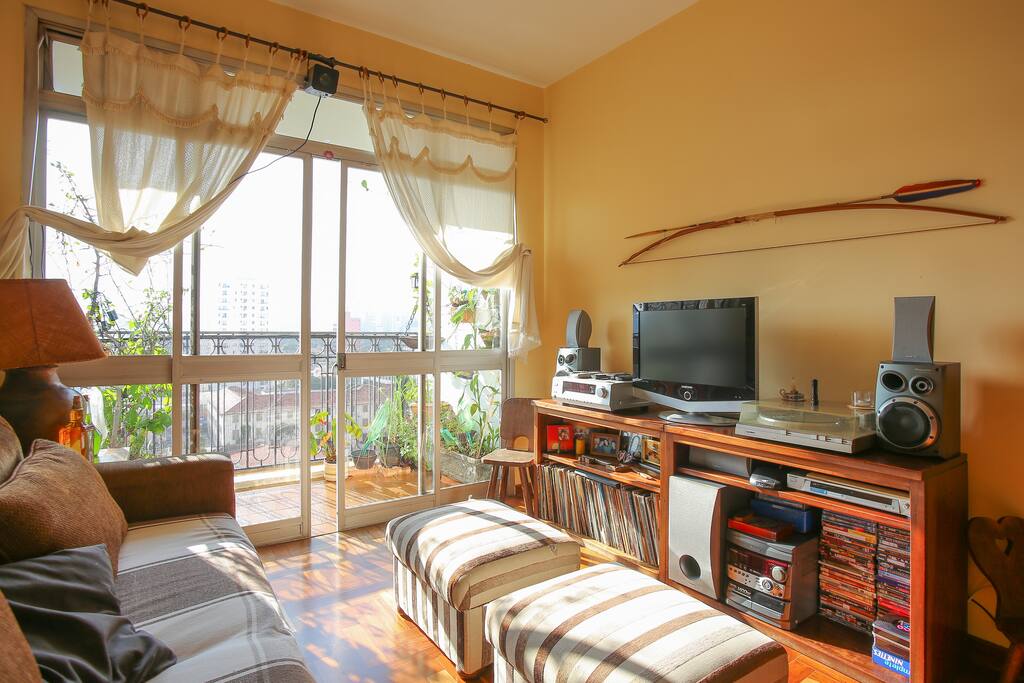 Sala e terraço