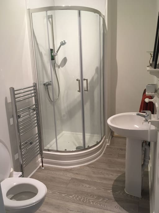 Newly fitted shower room