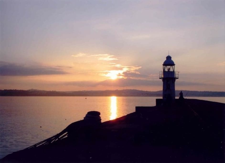 Lighthouse on the breakwater