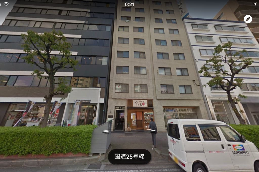 The appearance of the building楼房的外观
