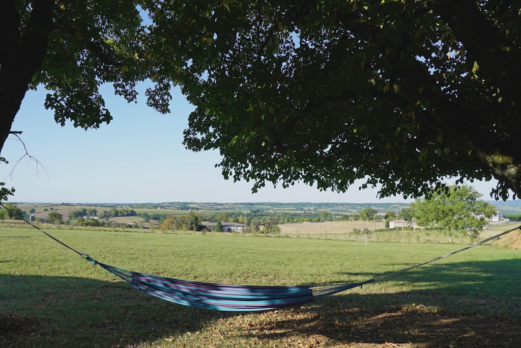 paysage du Tarn - vue du parc