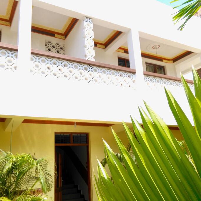 Balcony upstairs