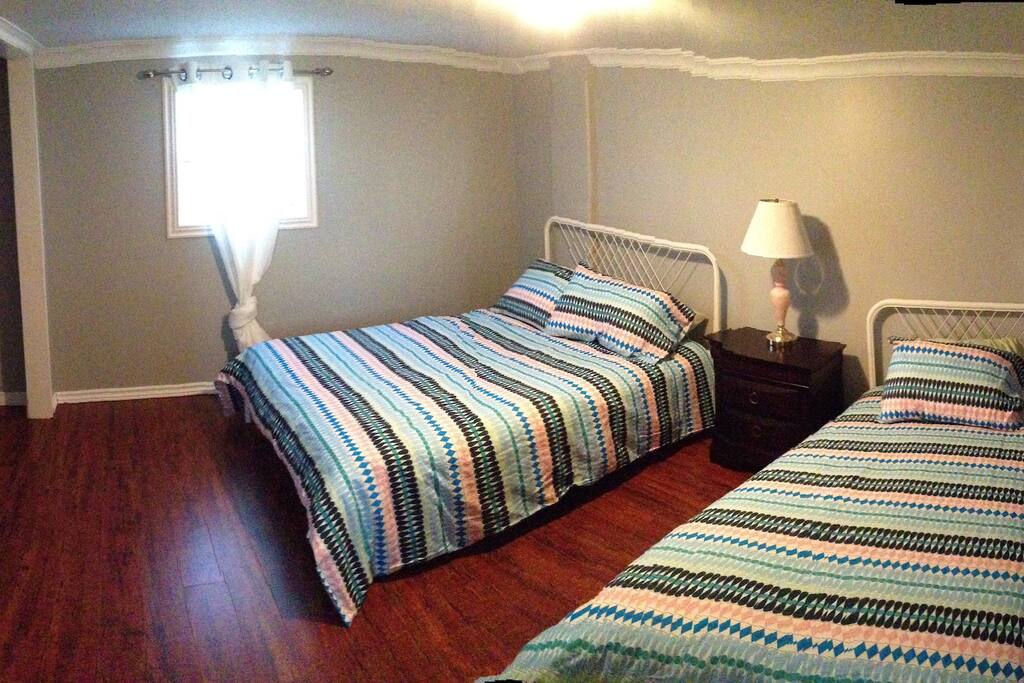 Room #2 Double & single bed