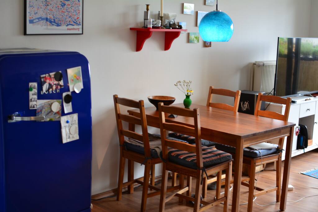 Wohnzimmer / Essbereich
