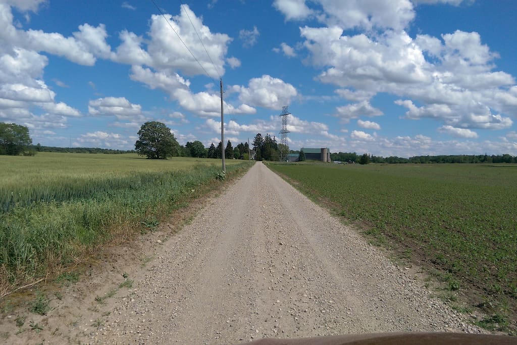 Leave your troubles at the road. Long lane