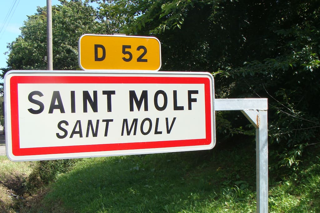 panneau de la commune