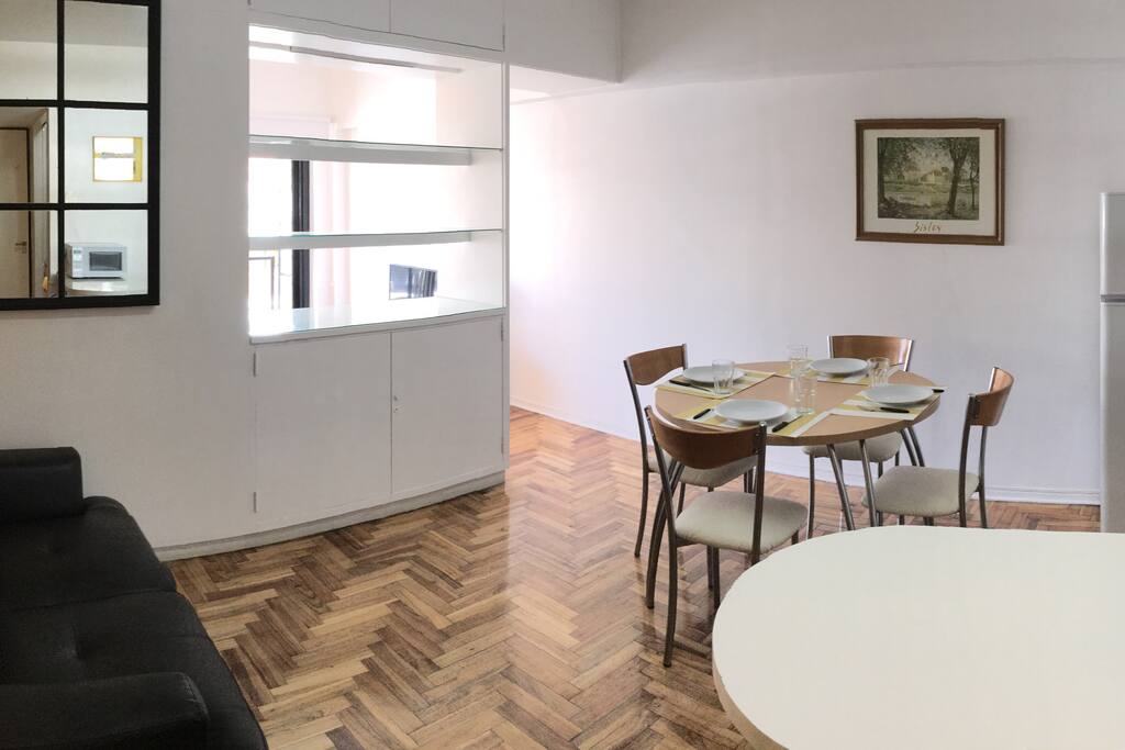 Living and dining room