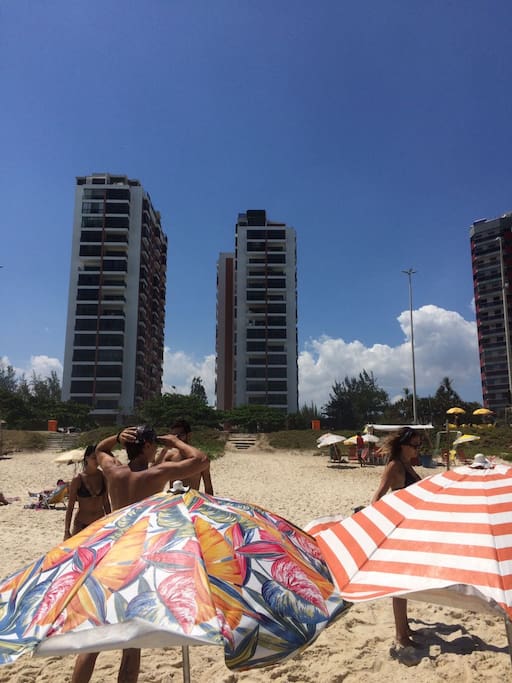 Praia a frente