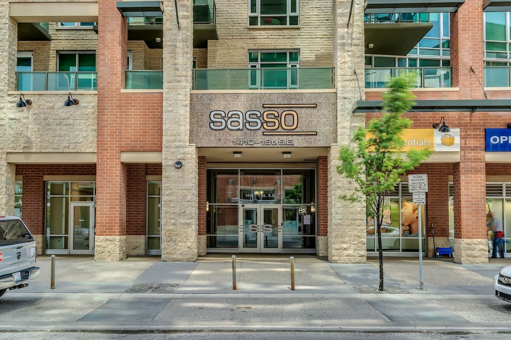 Front of building