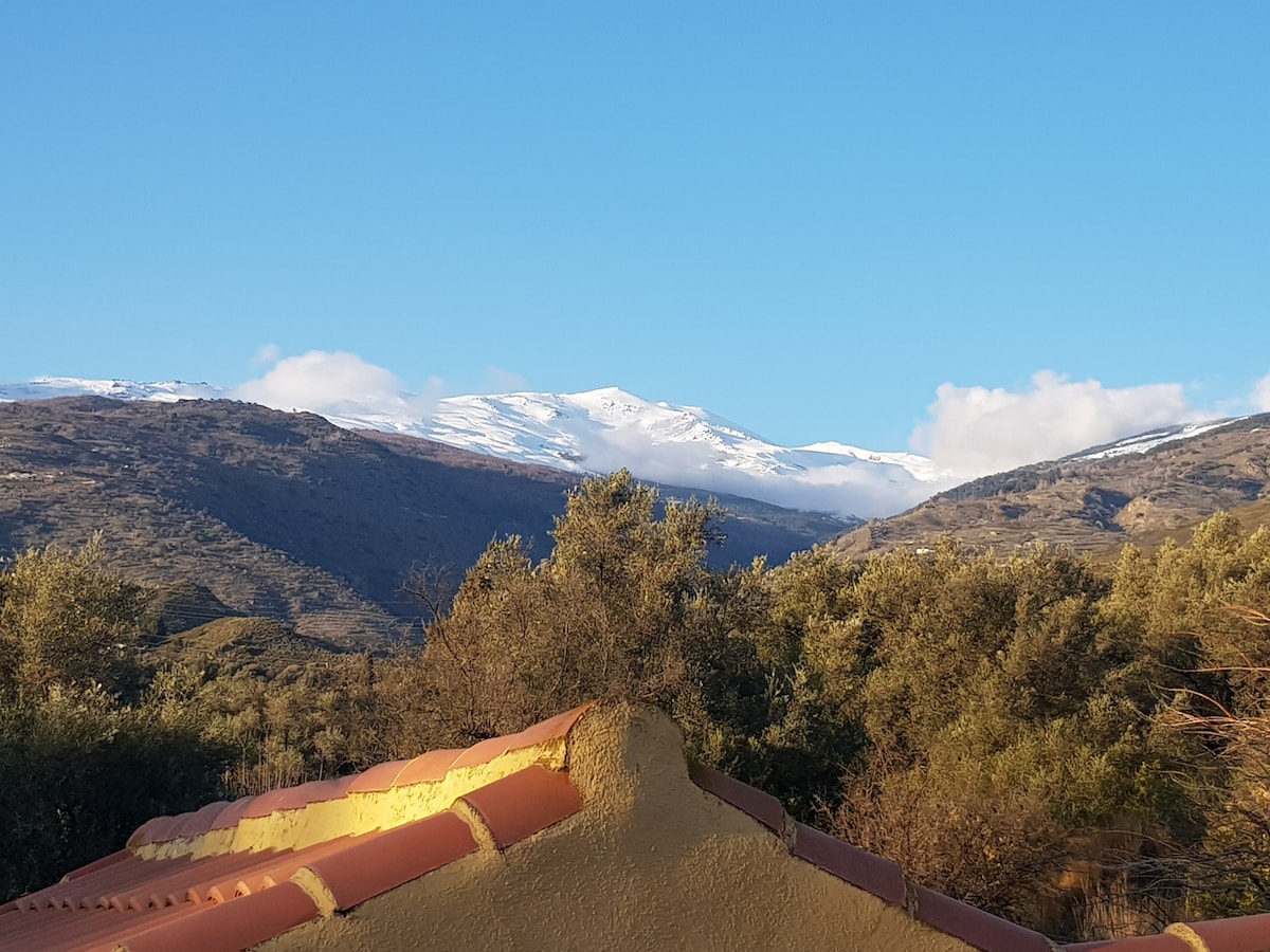 Erfolgreiche Airbnb-Immobilie: Casa Amarilla, peace & paradise in the Alpujarras in Órgiva