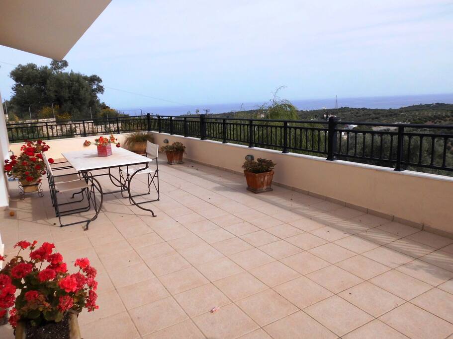 RELAXING IN BALCONY