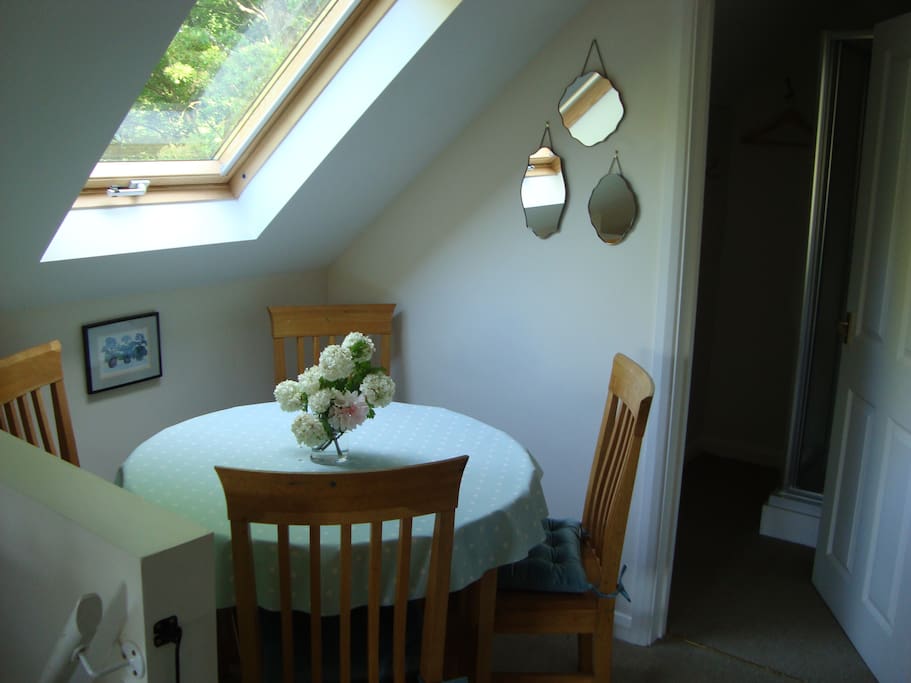 Breakfast and dining table