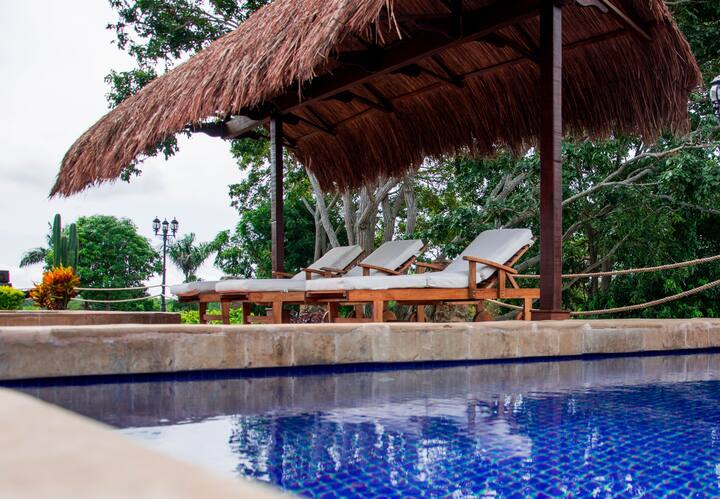 Finca Eco Hotel Nativo Habitacion Corozo Casas De Campo En Renta En Juan De Acosta Atlantico Colombia