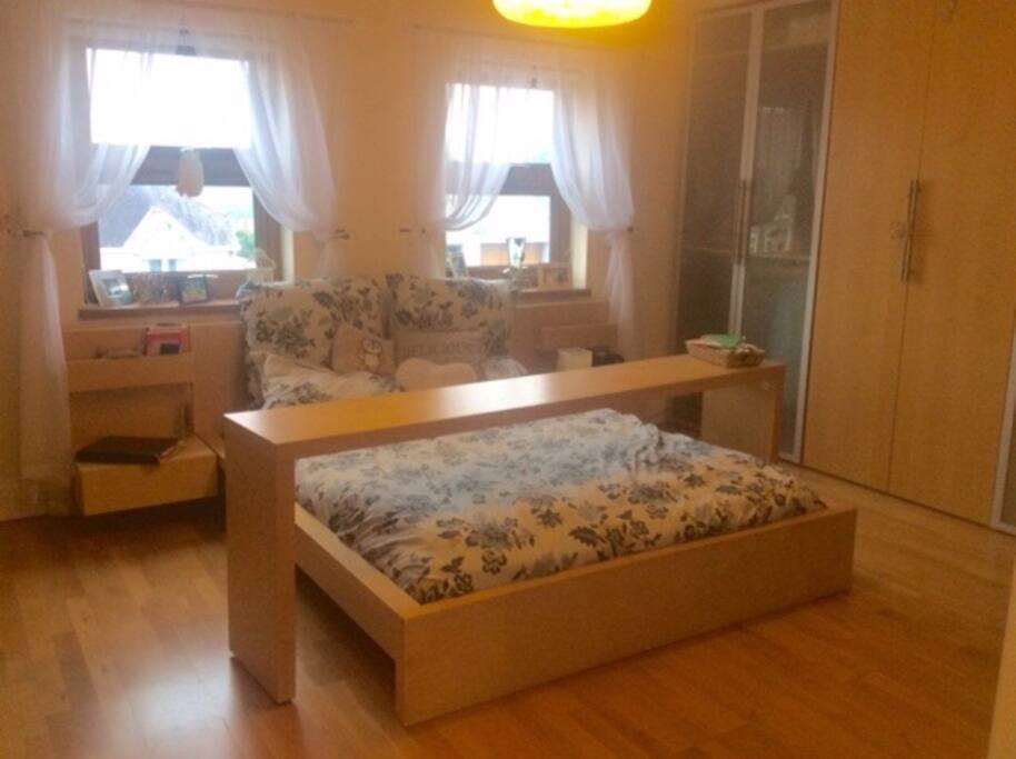 Large double bedroom with en suite