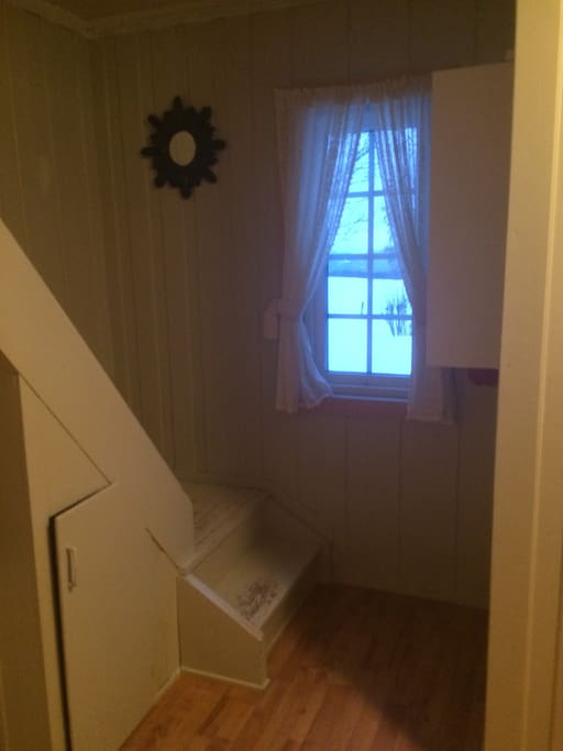 Staircase to the second floor
