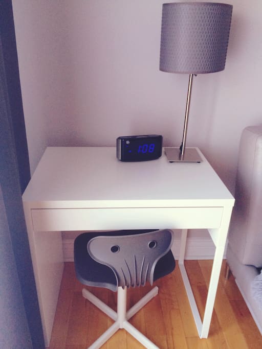 Working space for our guests, free wifi provided.