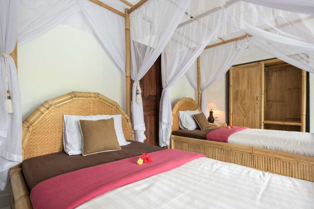 Two single bed villa