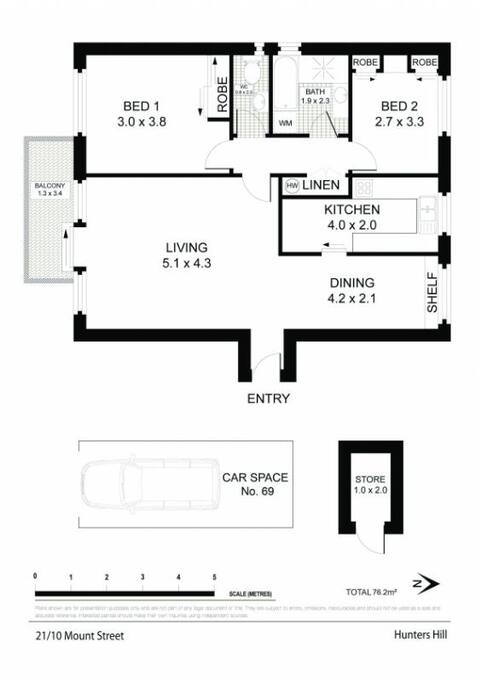 Floor Plan (Street Parking ONLY)