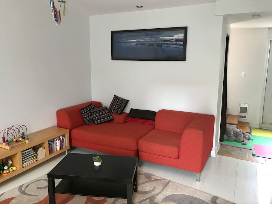 Living room, view from front door