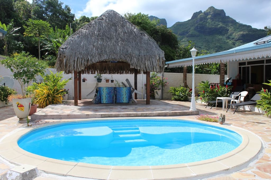 Piscine et fare pote'e